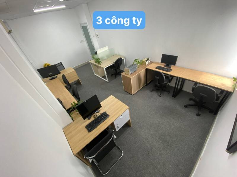 GIẢM 50% TIỀN THUÊ VP, 50% TIỀN CỌC - Cty 3 - 4 người ngồi chung