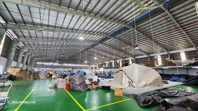Cho thuê kho xưởng khu công nghiệp Hoà Phú, Long Hồ, Vĩnh Long 4000m2