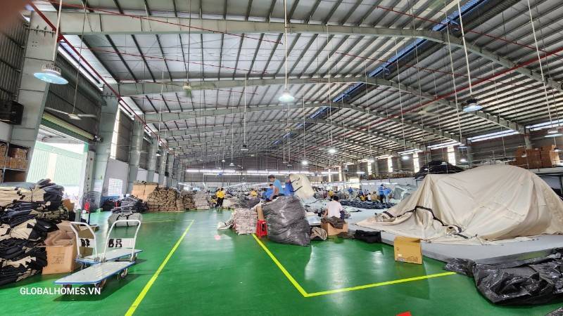 Cho thuê kho xưởng khu công nghiệp Hoà Phú, Long Hồ, Vĩnh Long 4000m2